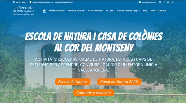 Escola de Natura de Vallcàrquera