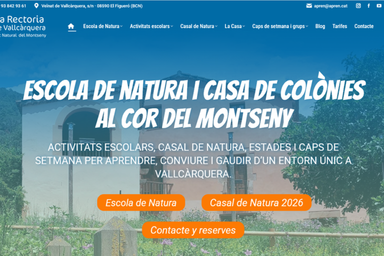 escola natura vallcarquera Escola de Natura de Vallcàrquera